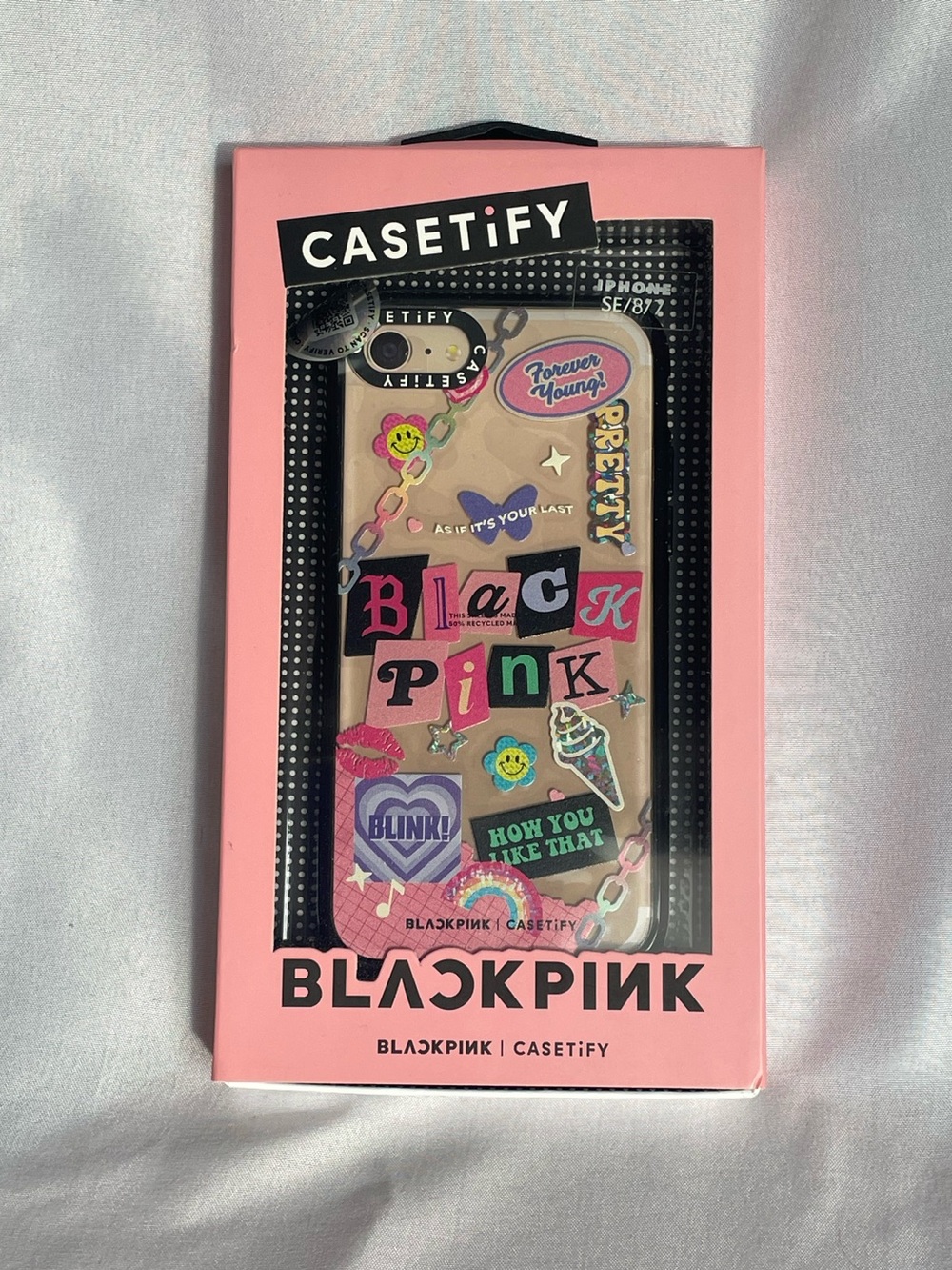 BLACKPINK x CASETiFY Limited Edition Sticker Case (iPhone SE 2020/2022, 7, 8)